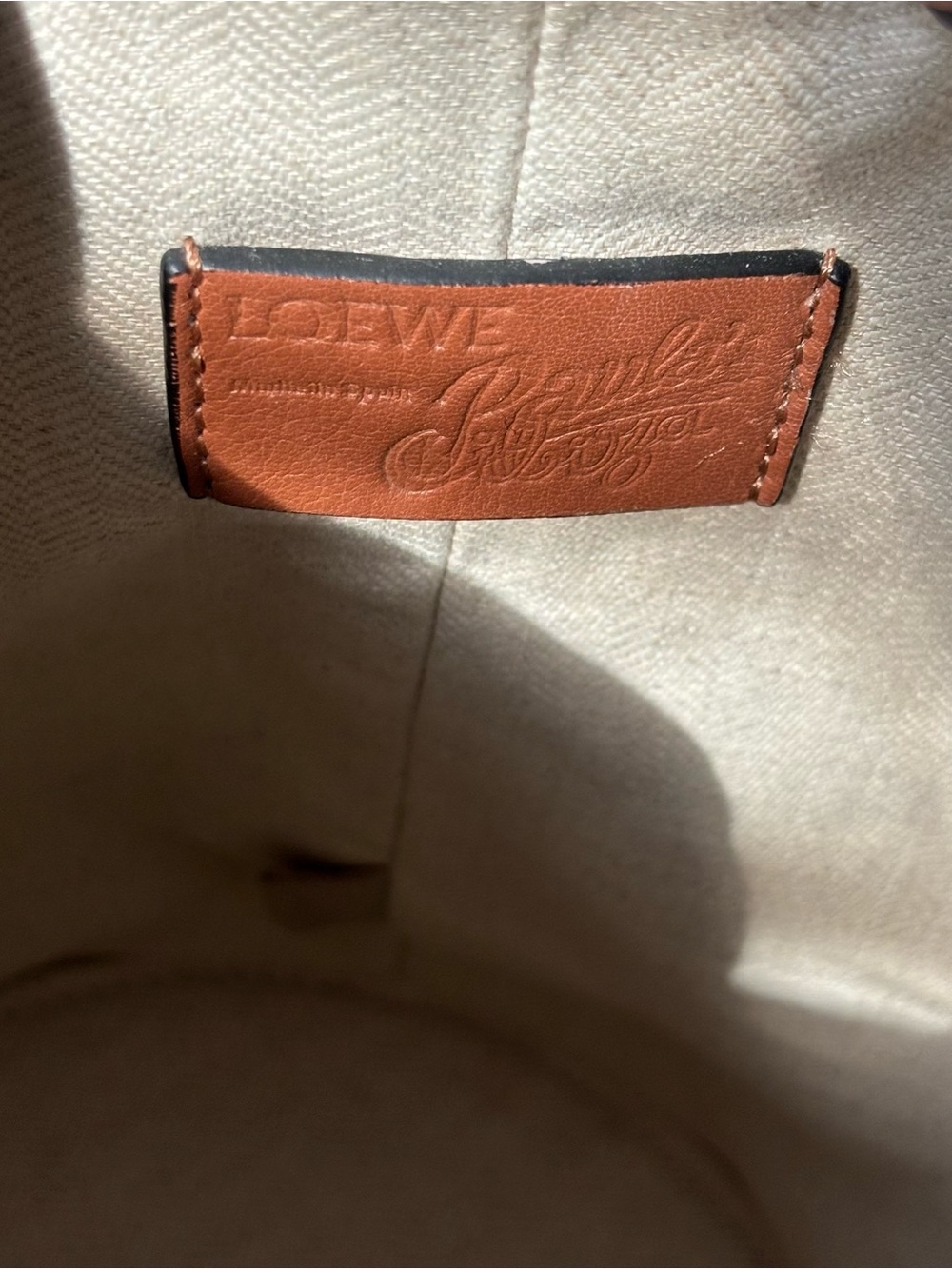 Loewe Mermaid Denim Drawstring Bucket - Picture 11 of 12